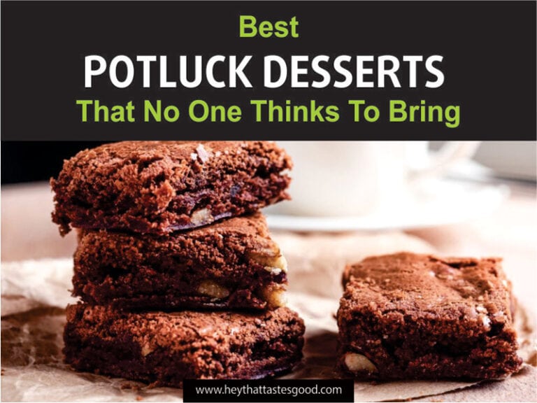 Potluck Desserts