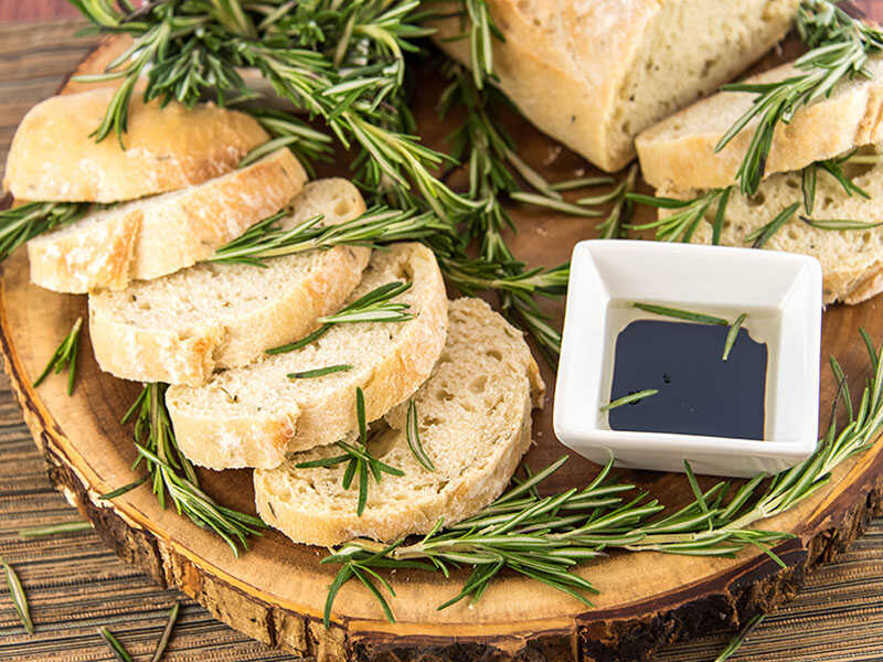 Bread And Balsamic Olive Oil