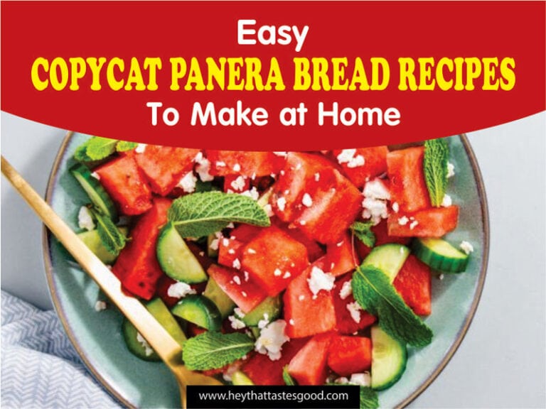 Copycat Panera Bread Recipes