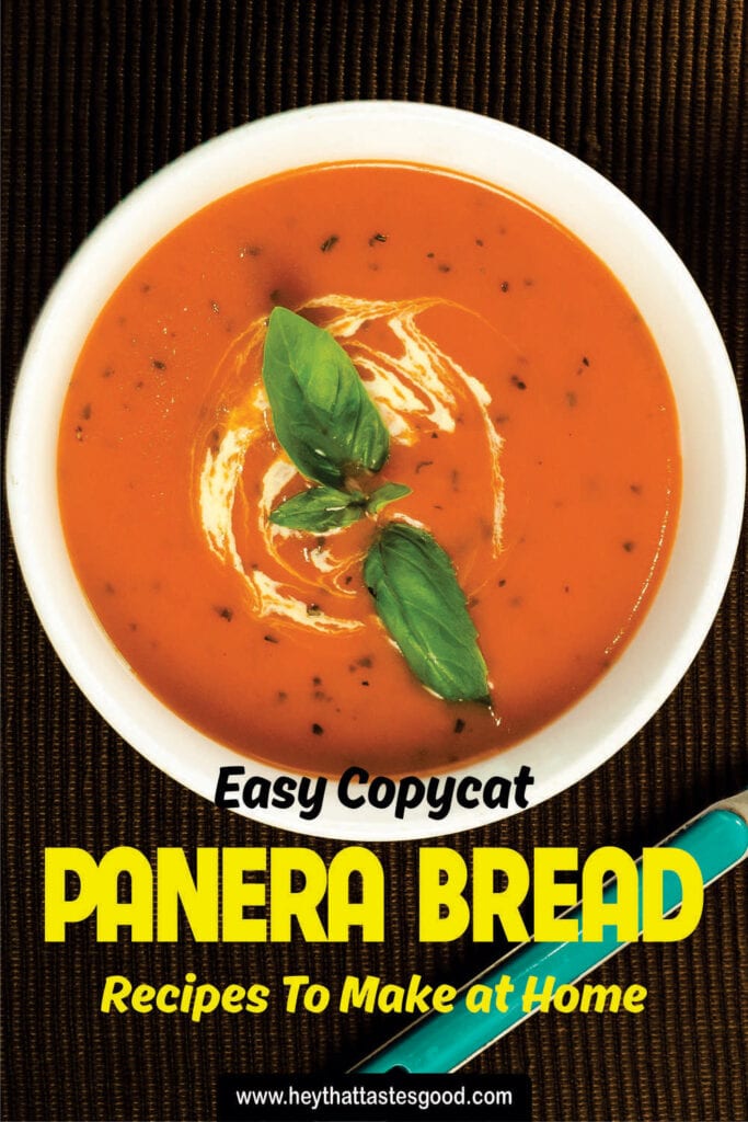 Copycat Panera Bread Recipes