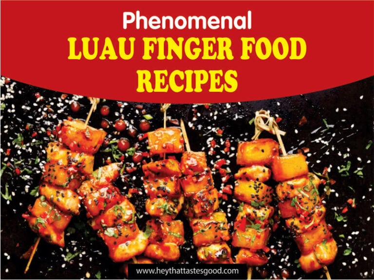 Luau Finger Food Recipes