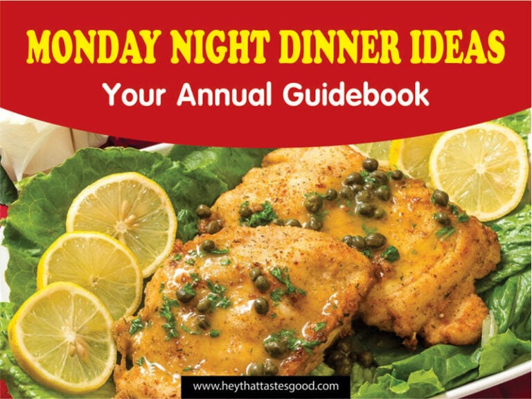 Monday Night Dinner Ideas