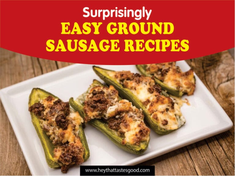 Ground Sausage Recipes