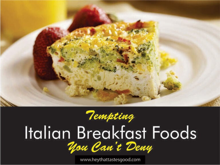 Italian Breakfast Foods