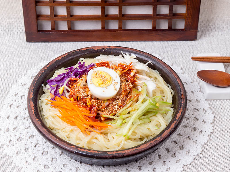Bibim Jjolmyeon Noodles
