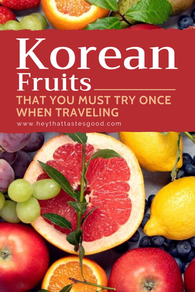 Korean Fruits