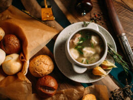 Tasty Mongolian Foods And Drinks