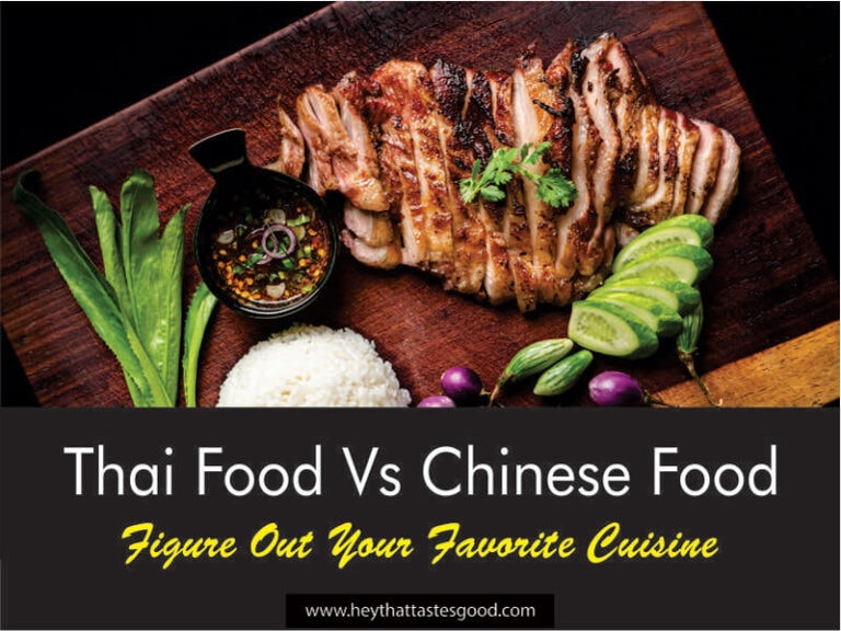 Thai Food Vs Chinese Food
