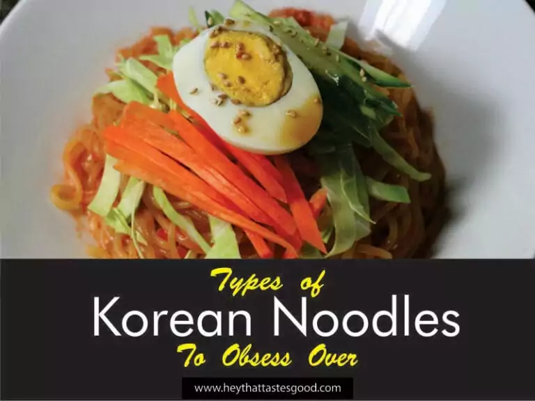Types of Korean Noodles