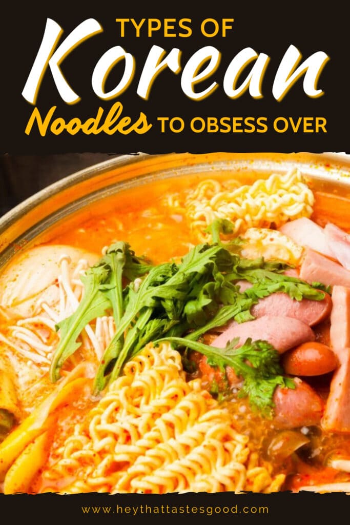 Types of Korean Noodles