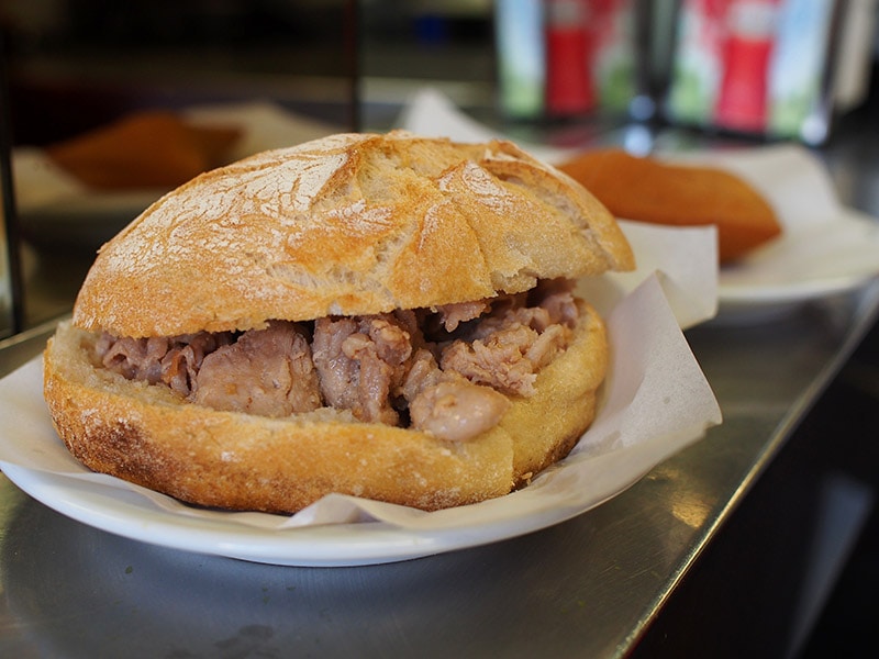 Bifana Pork Sandwich