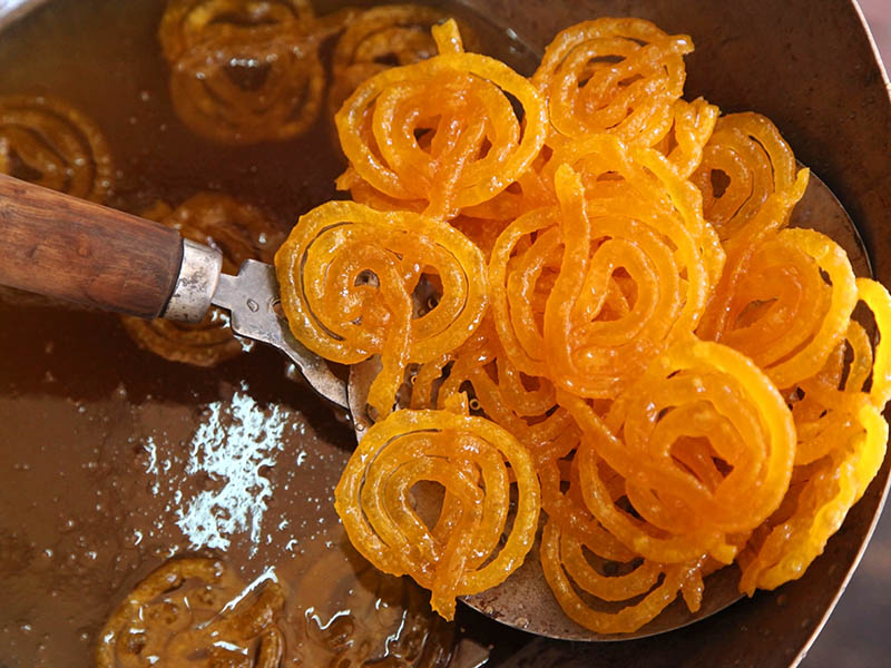 Jalebi Sweet Coil