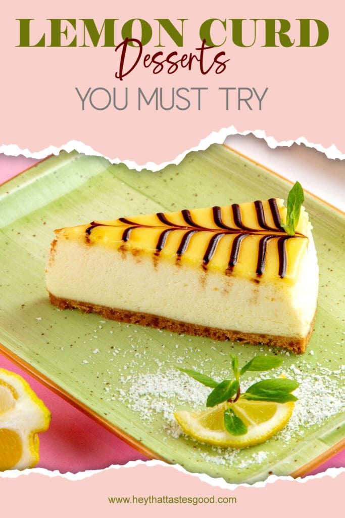 Lemon Curd Desserts