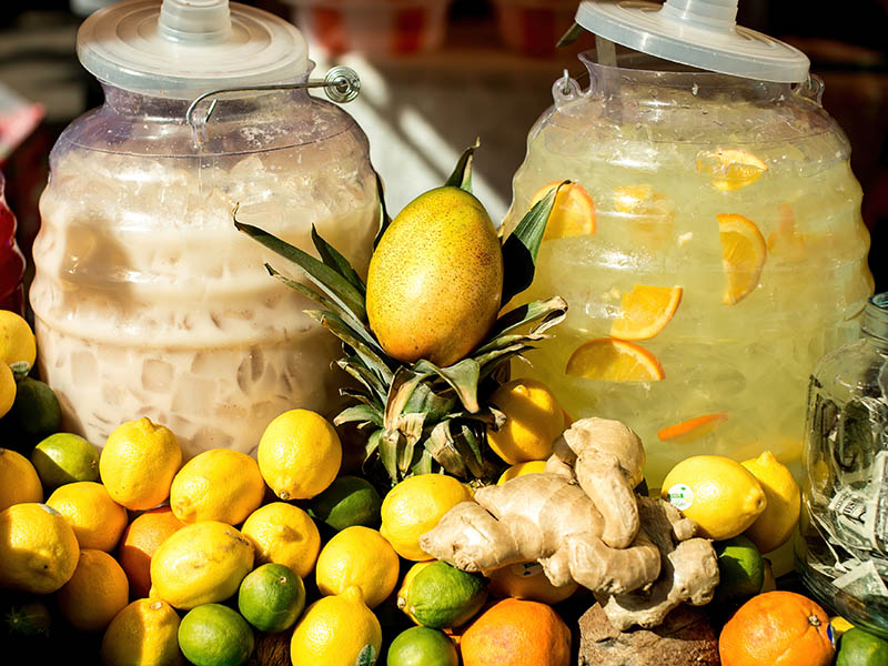 Making Guatemalan Drinks