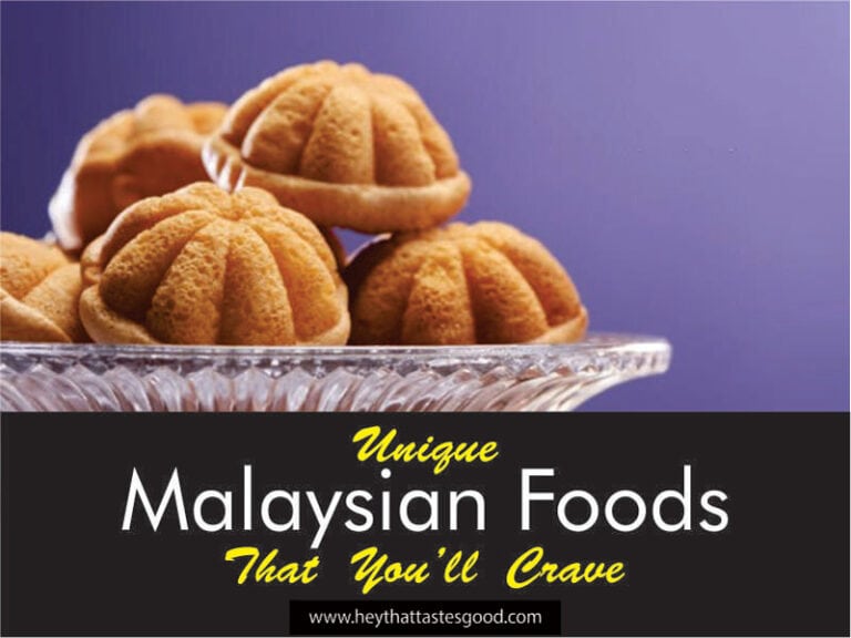 38 Most Popular Malaysian Foods