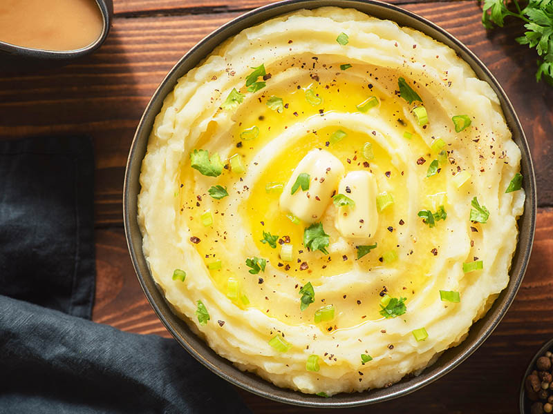 Mashed Potatoes Are The Most Common