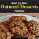 Oatmeal Desserts