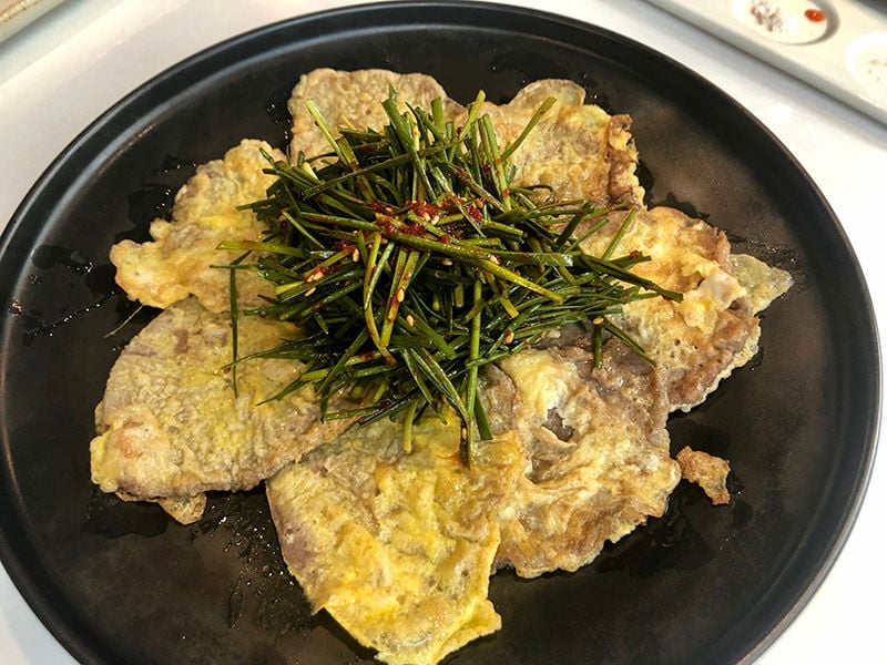 Battered Beef Pancake