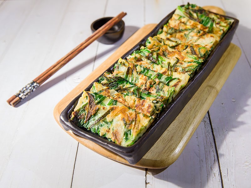 Chives Pancake