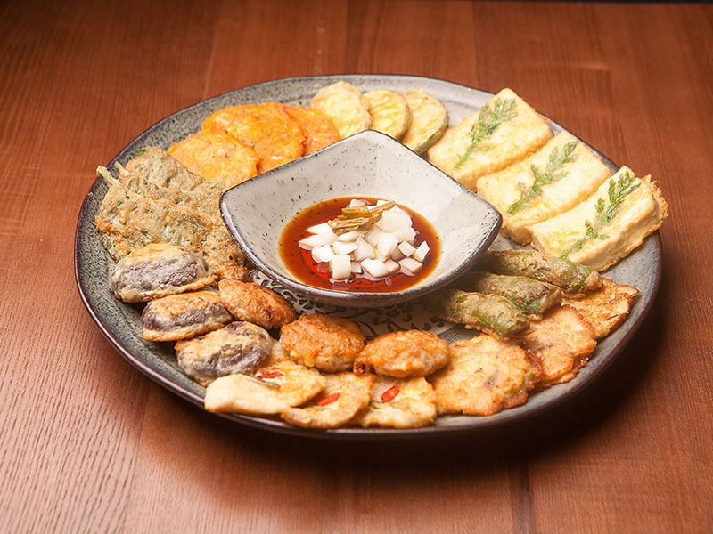 Korean Pancake Mix Plate