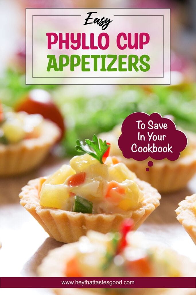 Phyllo Cup Appetizers