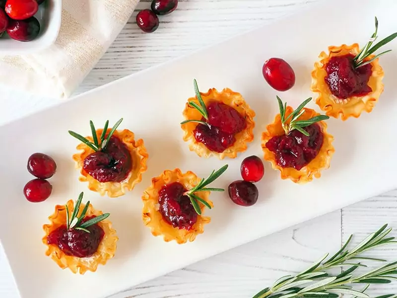 Phyllo Cup Appetizers