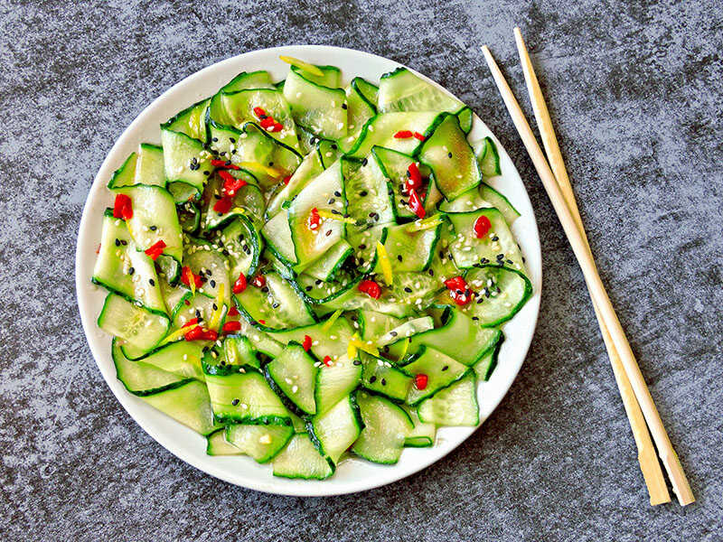 Salad Tuna Cucumber