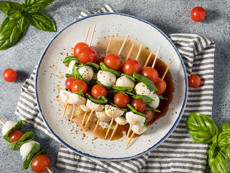 28 Skewer Appetizers To Put Together For Your Party 2023 (+ Strawberry Feta Skewers With Basil)