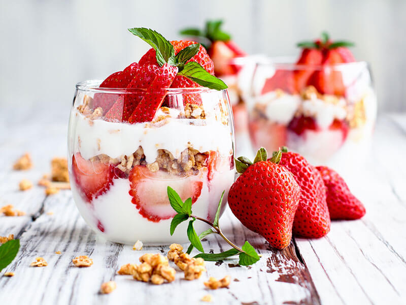 Yogurt Strawberry