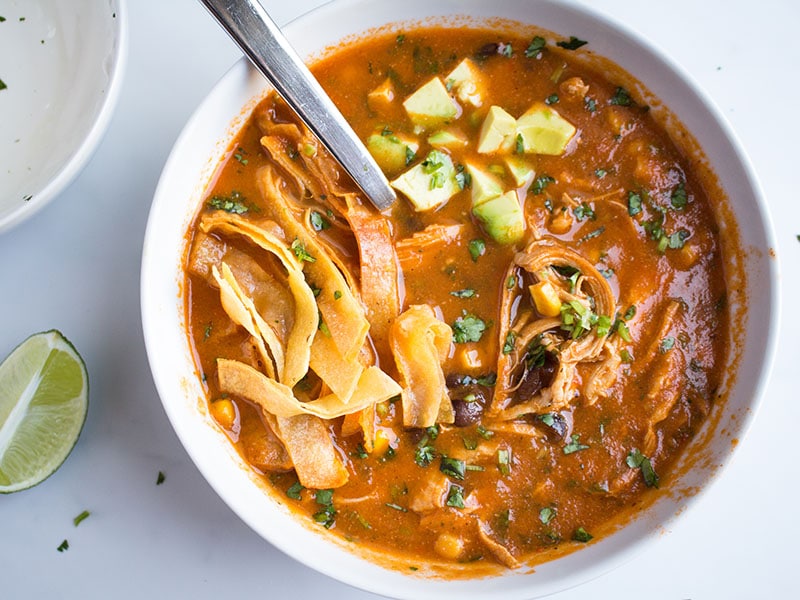Bowl Of Tortilla Soup