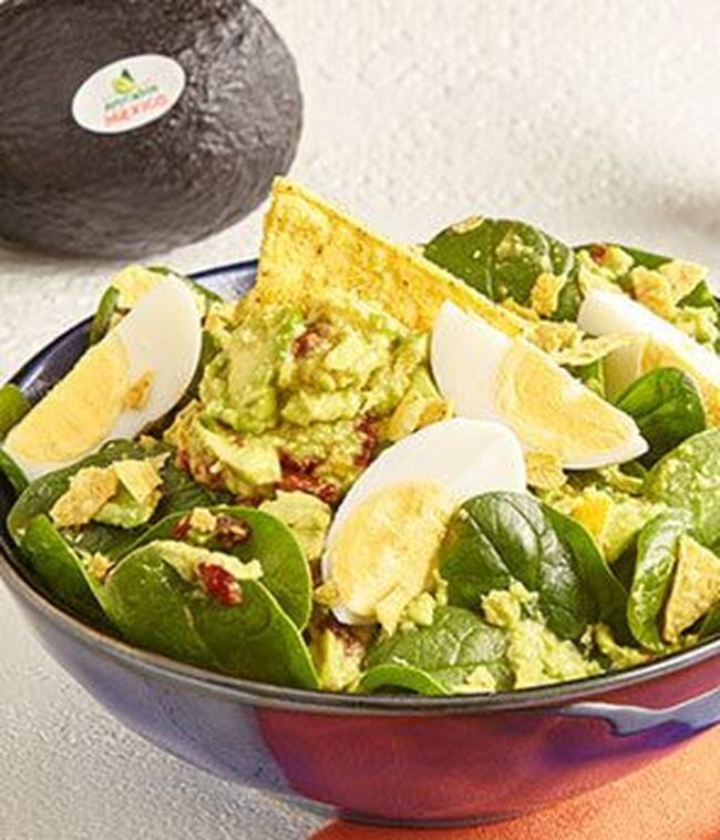 Guacamole and Egg Breakfast Bowl