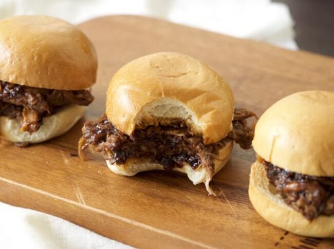Slow Cooker Pulled Pork Honey Balsamic