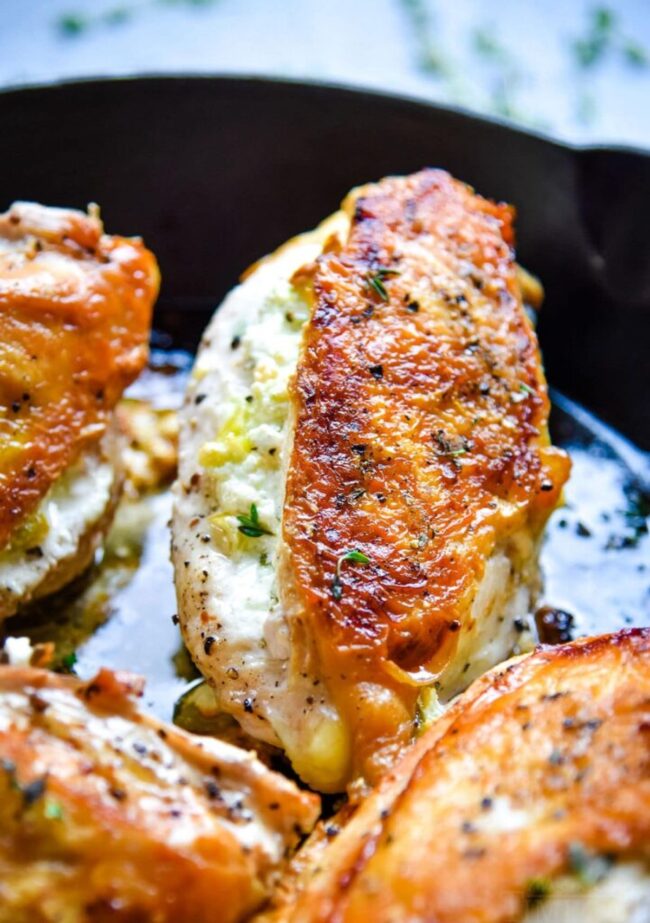 Herb-Stuffed Chicken Breast with Goat Cheese