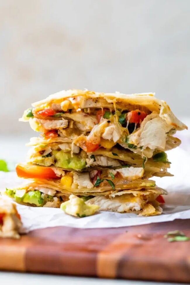 Savory Chicken Quesadilla