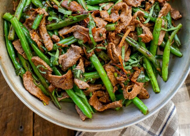 Thai Green Bean Stir-Fry