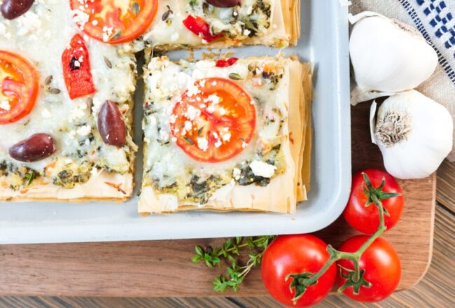 Phyllo Crust Pizza