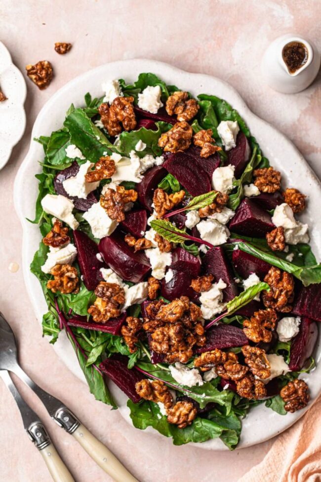 Goat Cheese and Beetroot Salad