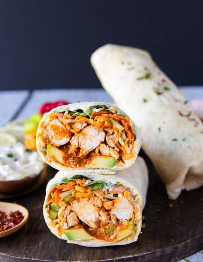 Spicy Buffalo Chicken Wrap