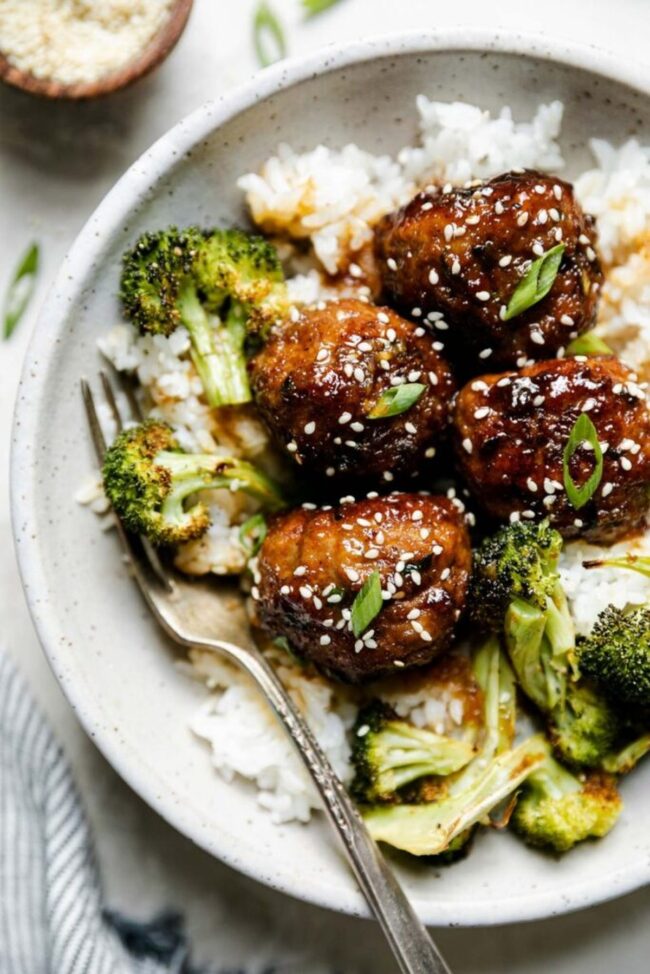 Ginger Soy Meatball Sauce
