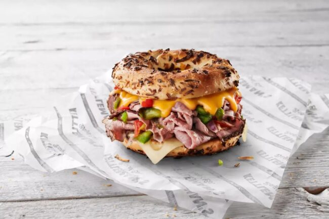 Philly Cheesesteak Bagel
