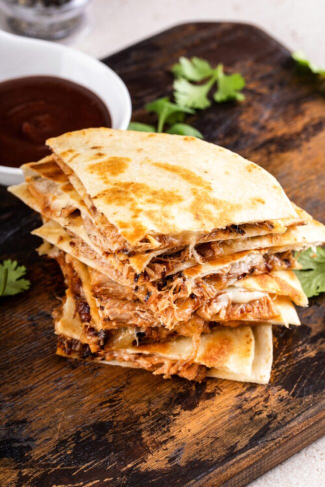 Pulled Pork Quesadillas