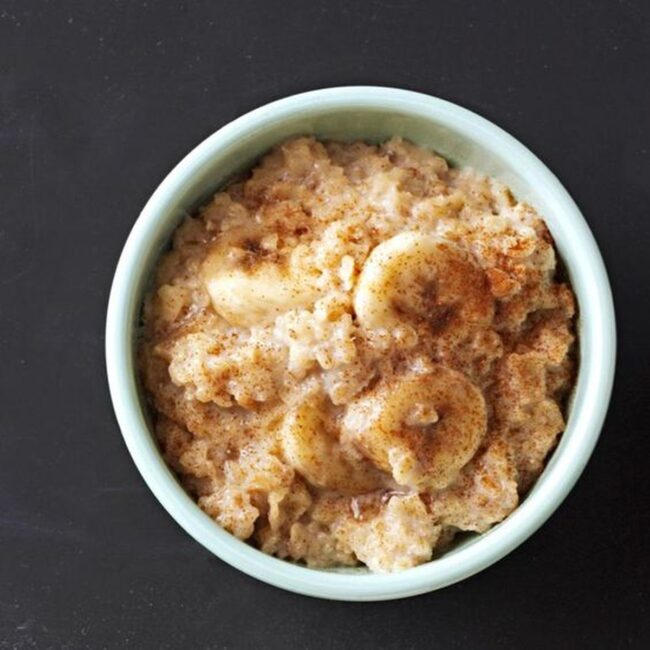 Peanut Butter Banana Oatmeal