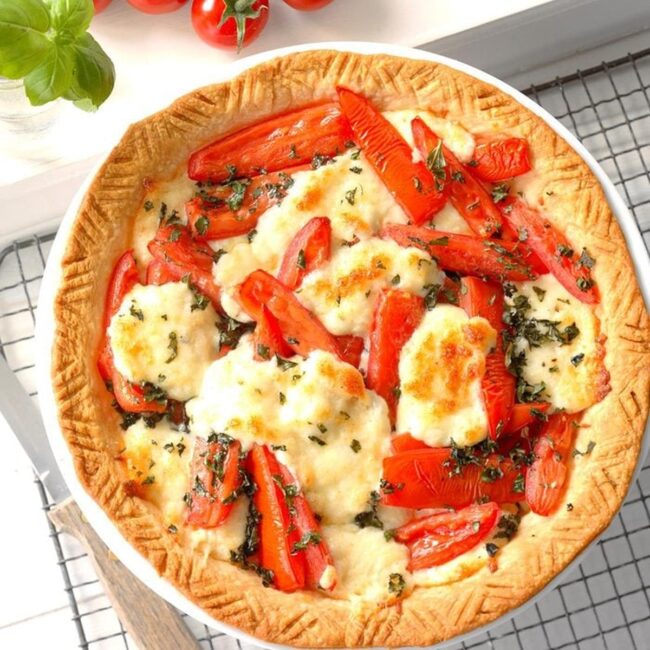 Tomato and Basil Tart