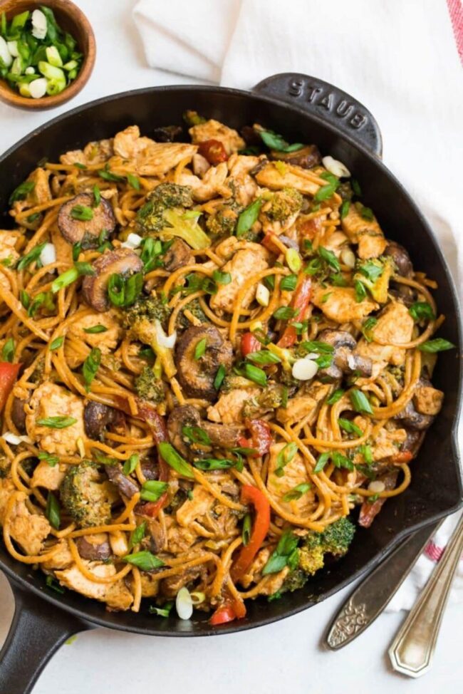 Egg Noodle Stir Fry