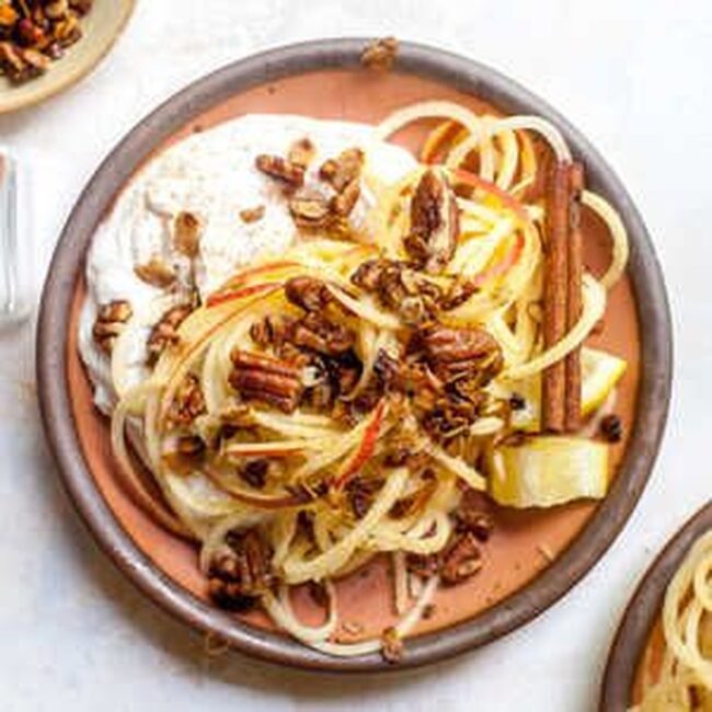 Cinnamon Apple Yogurt Bowls