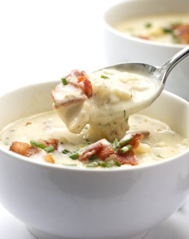 Keto Clam Chowder