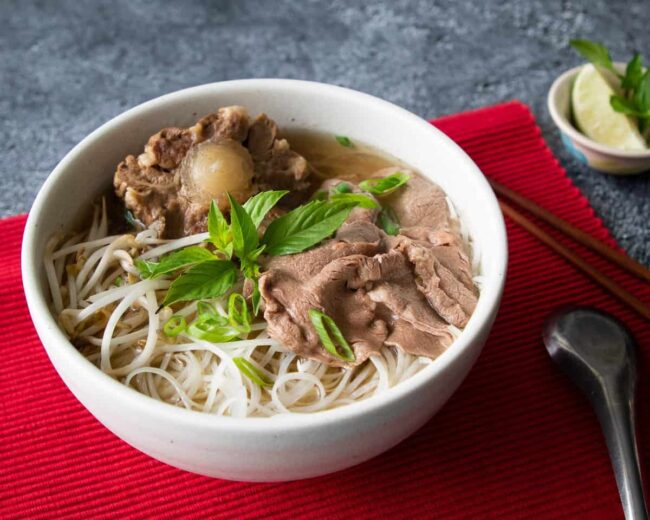Pho (Vietnamese Noodle Soup)