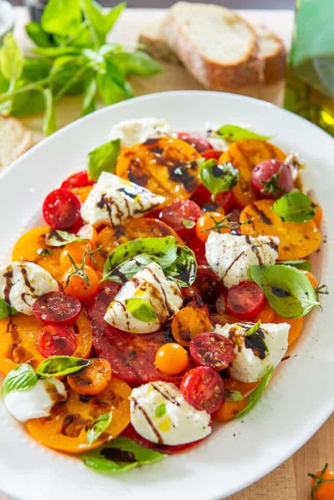 Tomato and Burrata Salad