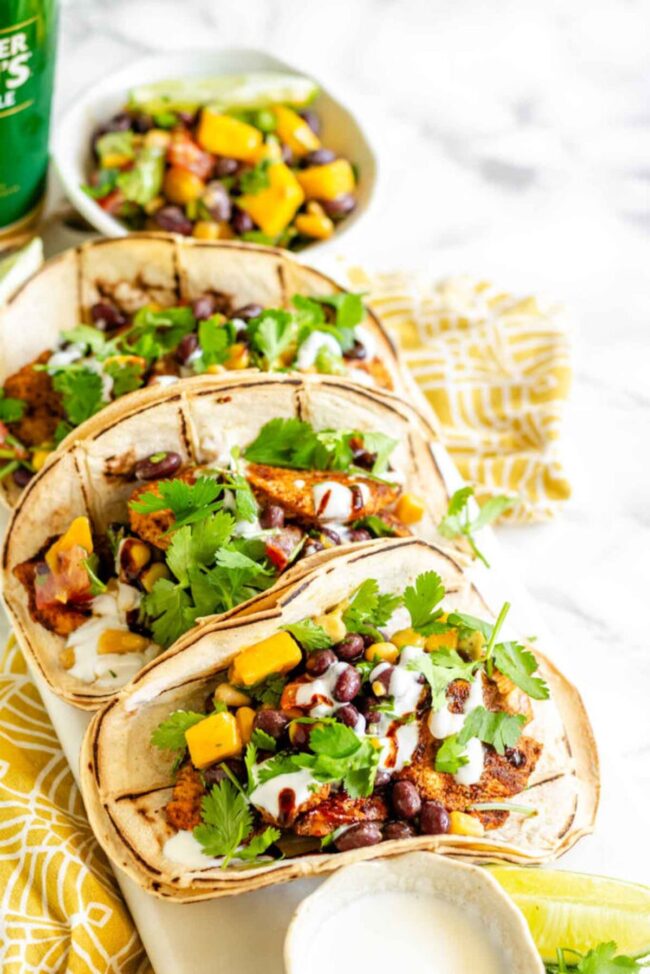 Grilled Chicken Tacos