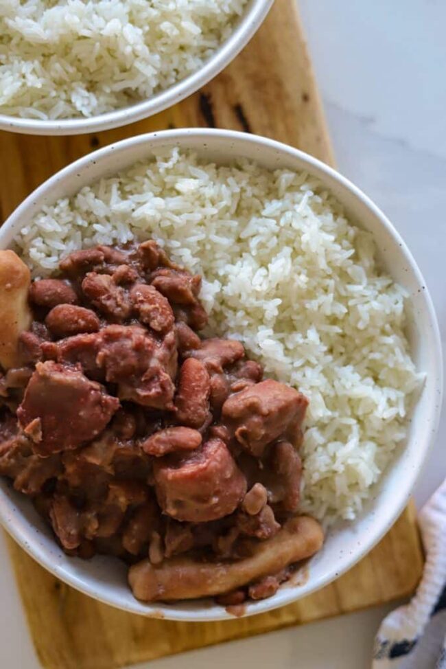 Stew Peas and Rice